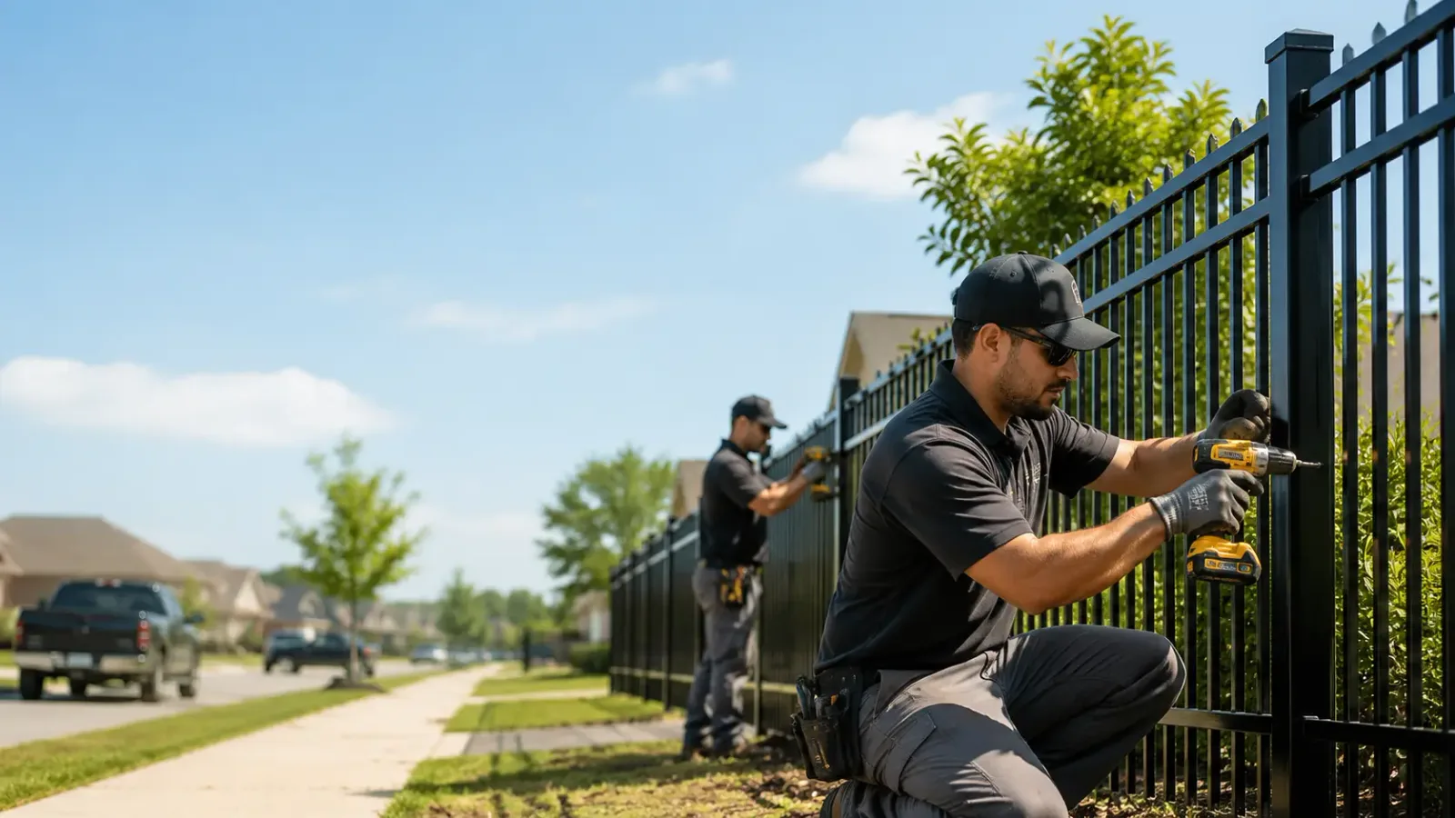 Metal Fence Installation in Concord, PA